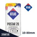 Miniatyrbild 5 av 5: Postar 20 Atlas snabbtorkande cementgrundfärg 10-80 mm 25 kg