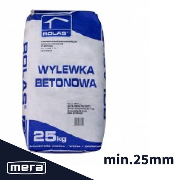 Betongmassa M-20 Rolas Granulering: 0 ÷ 4 mm 25 kg