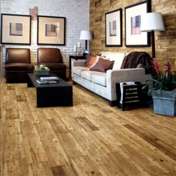 STN Tarima Roble væg- og gulvflise mat 23x120 9,7mm trælignende brun