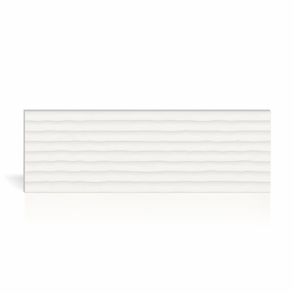 Väggkakel matt 40x120 3D vit