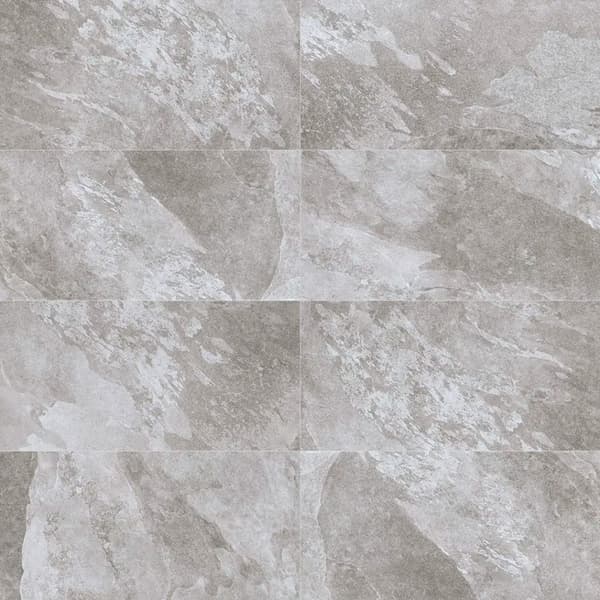 Rocersa Axis Grå vägg- och golvkakel matt 60x120 10,1 mm Imiterad stengrå