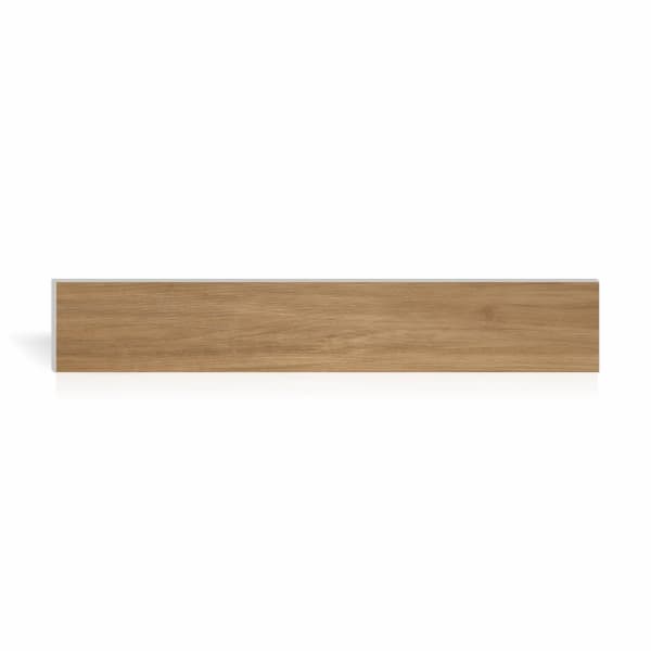Væg- og gulvflise mat 20x120 trælignende brun