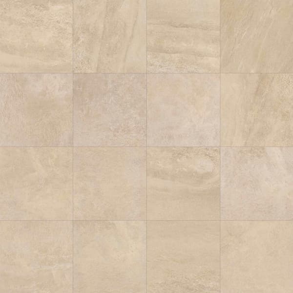 Dado Aspen Beige væg- og gulvflise mat 60x60 9,5 mm imiteret sten beige