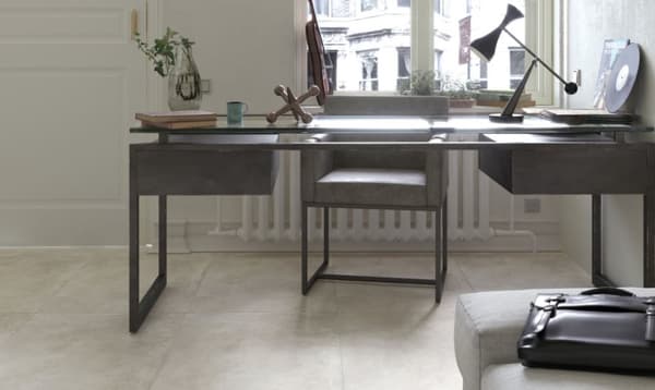 Vägg och golv kakel matt 60x120 betongimitation grå