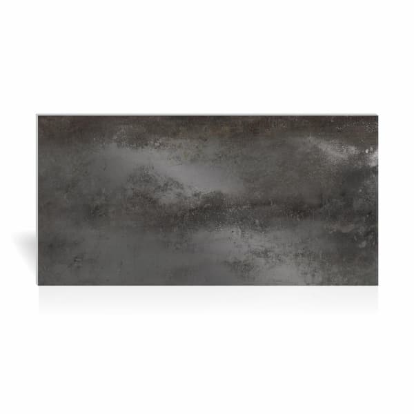 Vägg- och golvkakel lappato 60x120 imiterad metallgrå