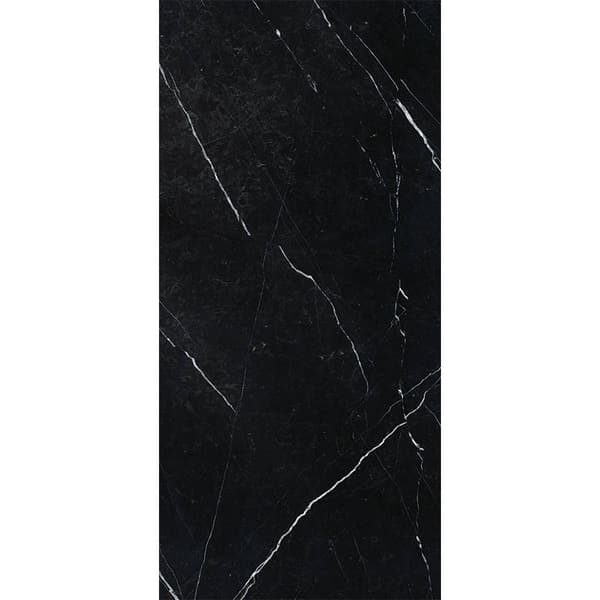 Storformat væg- og gulvflise glans 120x260 marmor imiteret sort