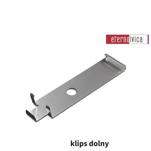 Bundklemme til ventilerede terrasser til 20mm fliser