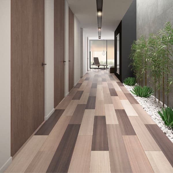 Saloni Eukalypt Crema væg- og gulvflise mat 20x120 10,8mm trælignende beige