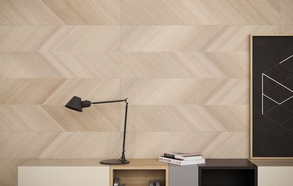 Saloni Vector Crema-Miel seinälaatta matta 40x120 puumaisen ruskea