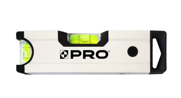 PRO600 anodiserat vattenpass med magnet 17cm PRO-A6017