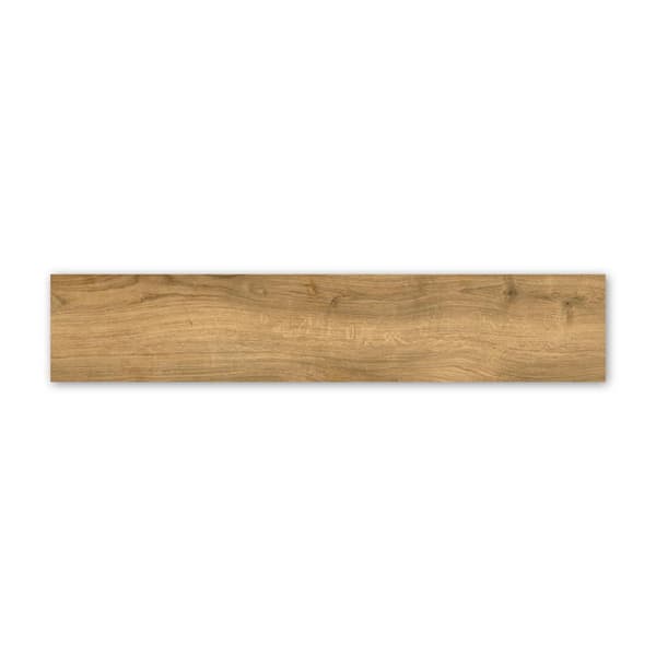 Vägg- och golvkakel matt 23,3x120 8,7mm träliknande brun