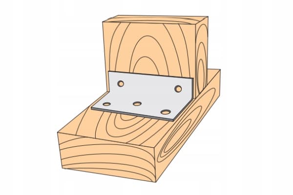 Skruvmätt vidvinkel 60x60x60 1 st.