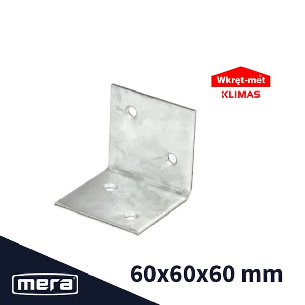 Skruvmätt vidvinkel 60x60x60 1 st.