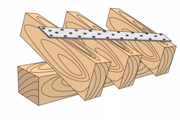Skrue-met fladstik 40x100 1 stk.