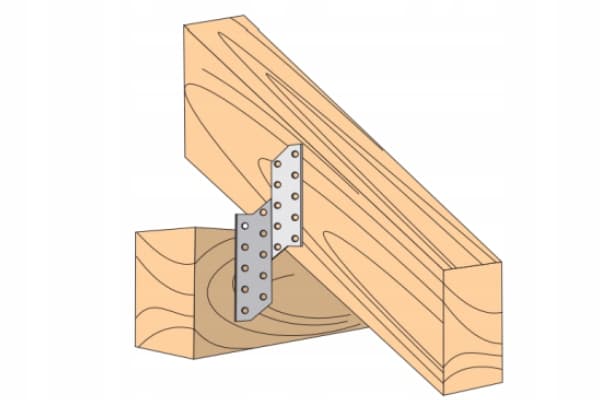 Ruuvattava kattoliitin 40x170x100 2mm