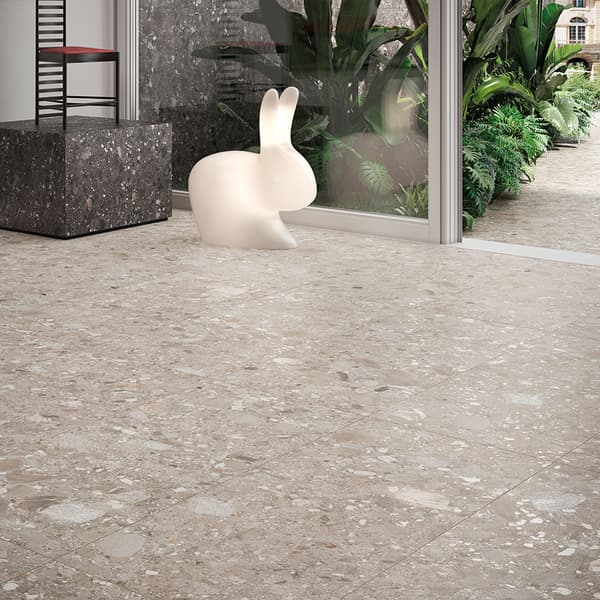 Cercom Ceppo væg- og gulvflise mat 60x120 9,5 mm imiteret sten beige