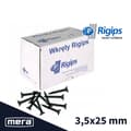 Miniatyrbillede 3 af 3: Rigips Skruer TN 3,5x25 mm Til fastgørelse af gipsplader til metalpladeprofiler 1000 stk.
