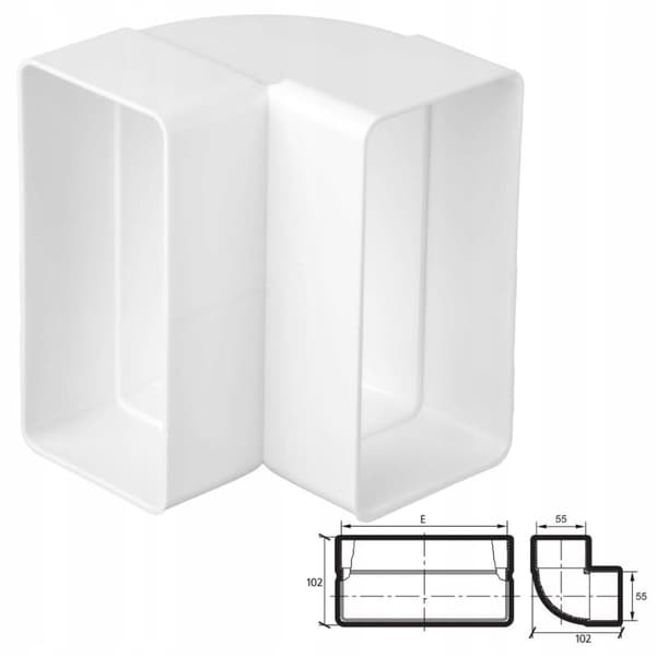 VENT.kyynärpää PYSTY 90° 02-406