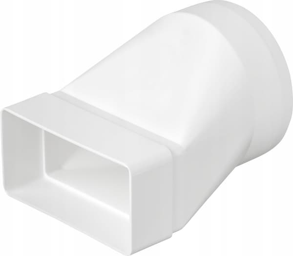 VENT.CONNECTOR 110X55 med variabelt tværsnit 02-401