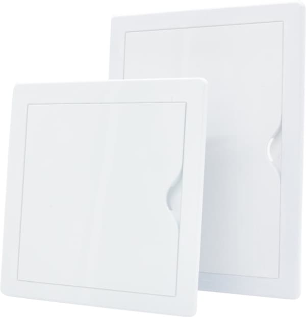 INSPEKTIONSDÖRR PLAST 20X25 VIT 200x250