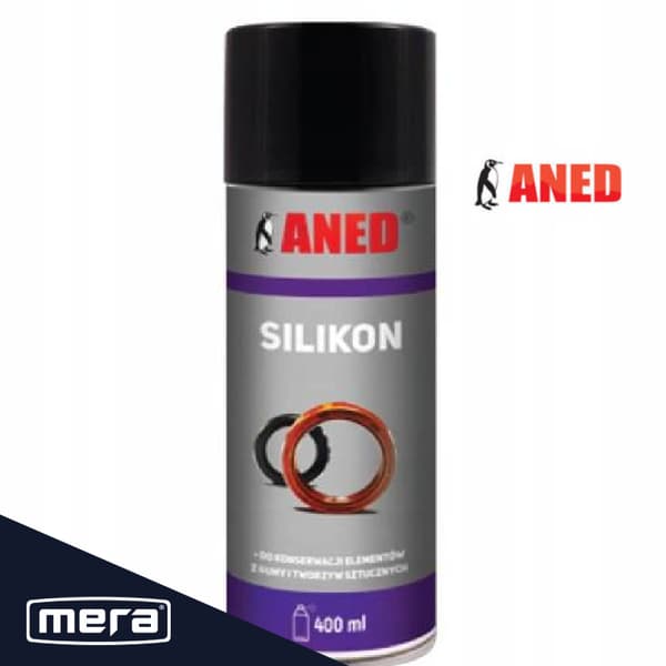 Silikonfettspray 400ml Aned