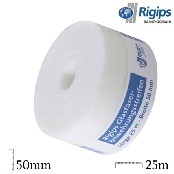 Rigips glasfogtejp 50mmx25m 11511799