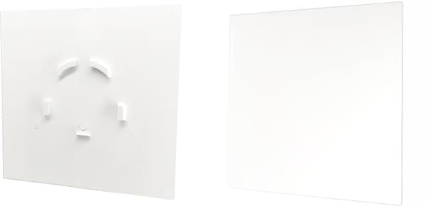 AIRROXY GLAS PANEL HVID MATT til wen/grill