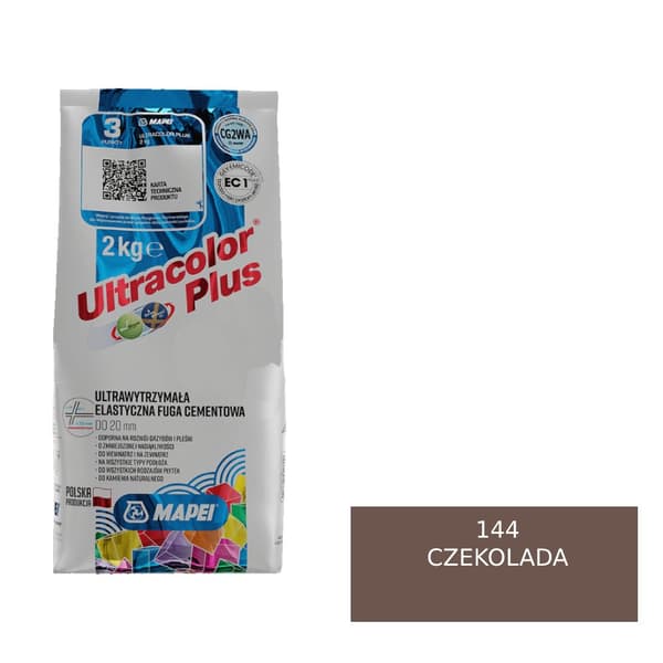MAPEI ULTRACOLOR PLUS FUGA - 144 choklad 2kg