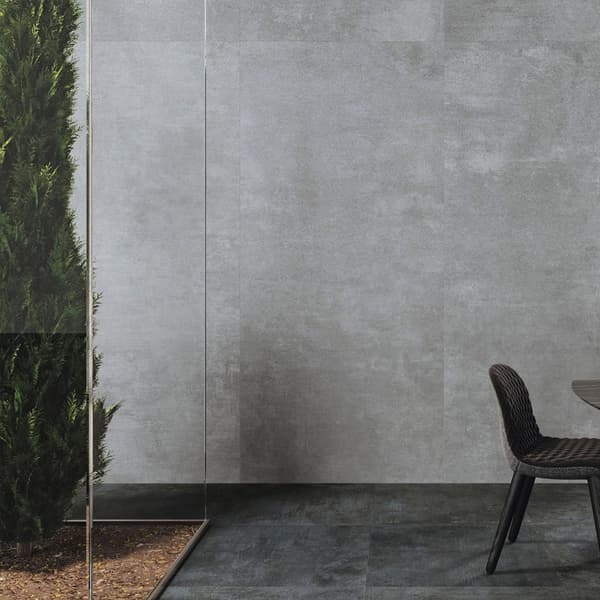 Væg- og gulvflise lappato 60x120 10mm beton imiteret grå