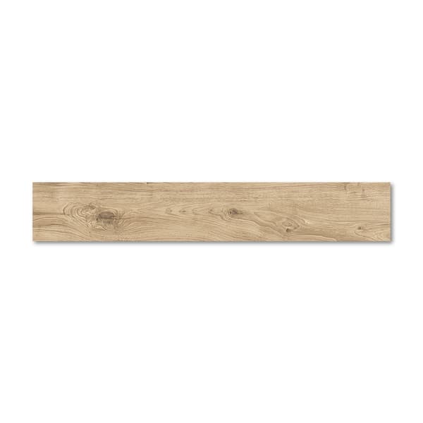 Vägg- och golvkakel matt 20x120 9,5mm träliknande brun