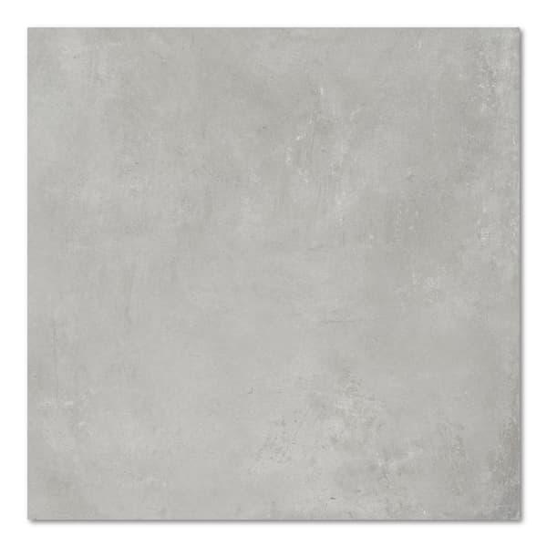 Dado Solid Ljusgrå vägg- och golvkakel matt 81x81 9,5mm betongimitation