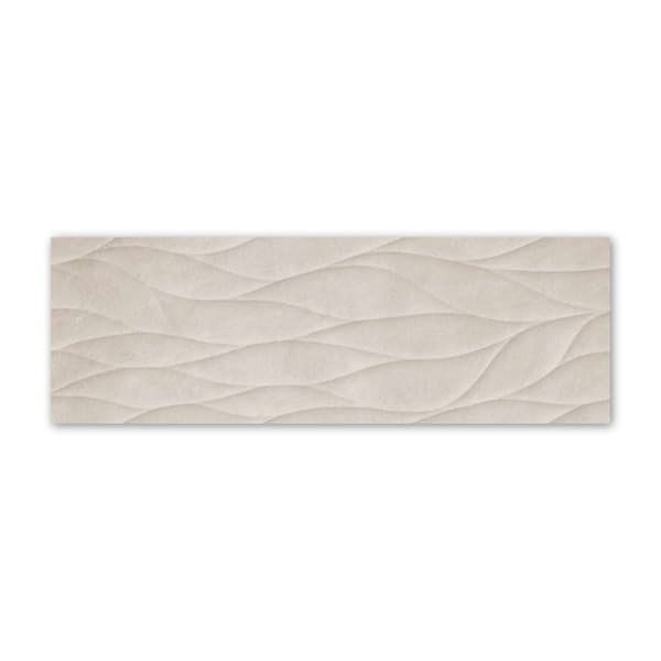 Väggkakel matt 29,8x89,8 3D beige