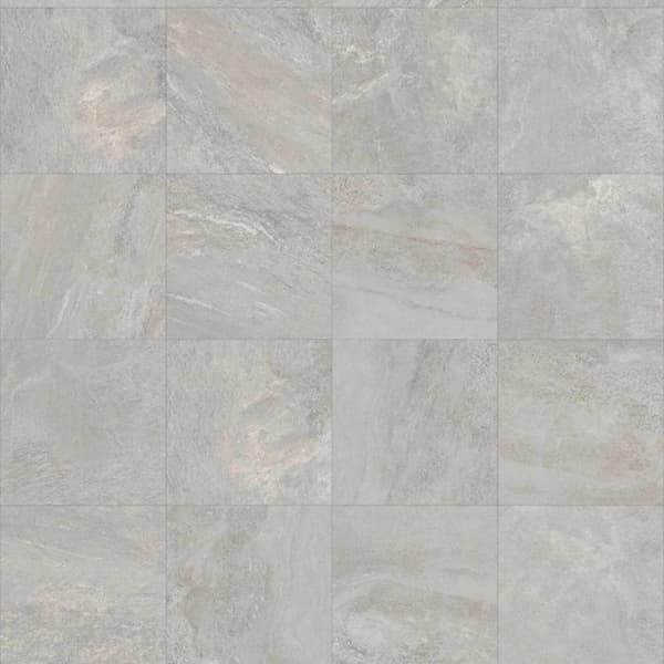 Dado Aspen Grigio vägg- och golvkakel matt 60x60 9,5 mm imiterad stengrå