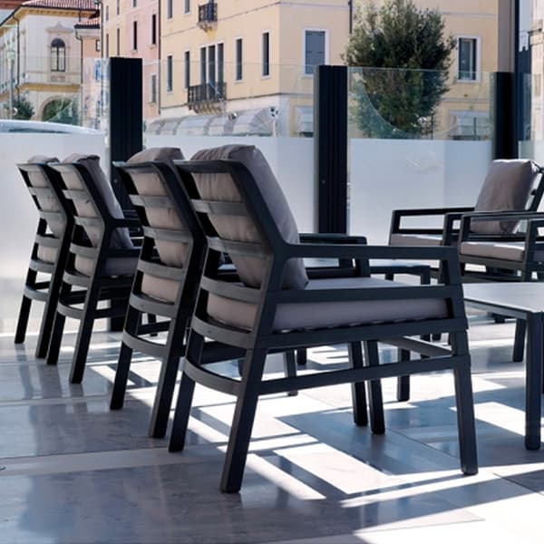 Nardi ARIA FIT tortora-grigio lænestol