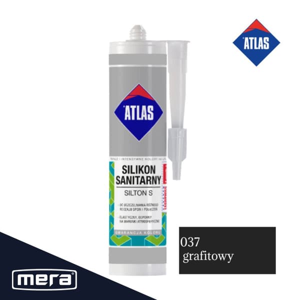 ATL SILIKONE 037 grafit 280ml