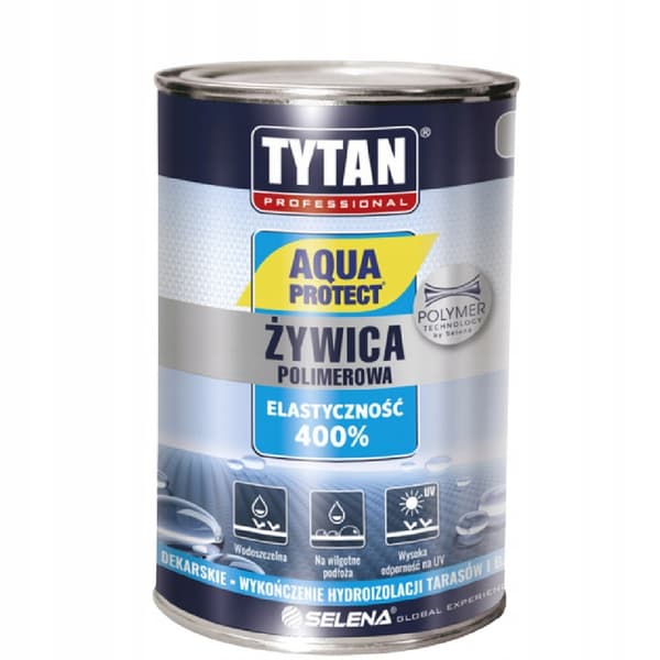 Aqua Protect polymerharts grå 1kg