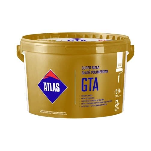 ATLAS GTA SUPER WHITE POLYMER PLATTA 18kg