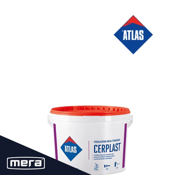 Atlas Cerplast basisgips 5kg hvid