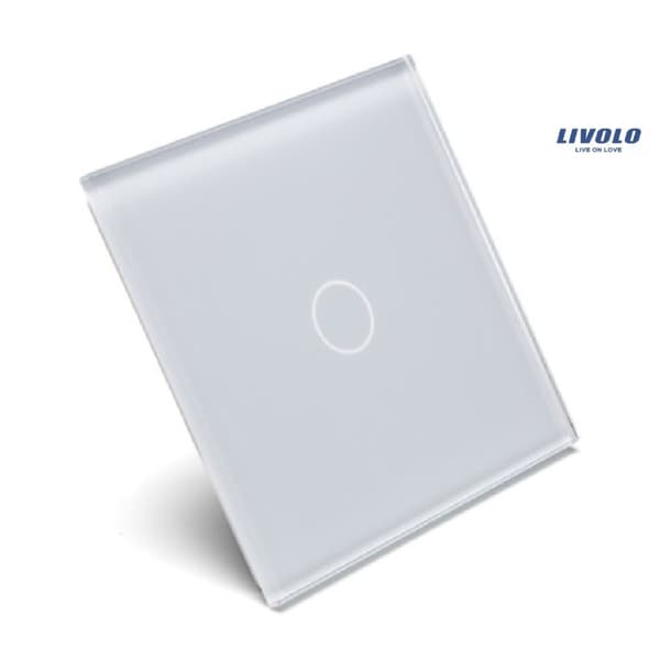 LIVOLO GLAS PANEL hvid (1)