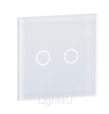 LIVOLO GLAS PANEL hvid (2)