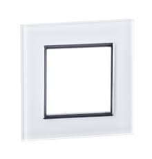 LIVOLO GLASRAMME hvid (1)
