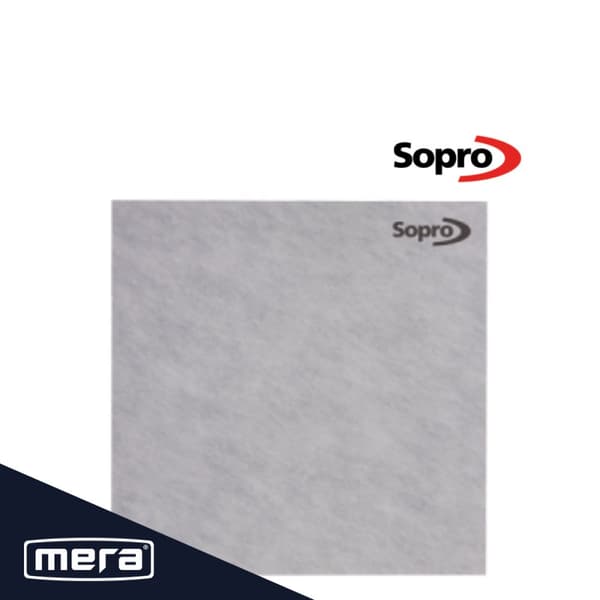 Sopro EDMB 082 Elastomer tætning forstærket med fleece til tætning af gulvafløb 35 x 35 cm