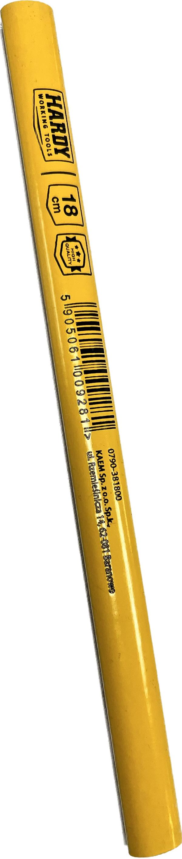 Rakennuskynä 18cm HARDY