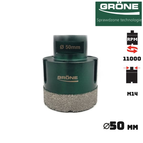 Borr - hålsåg GRONE 50mm
