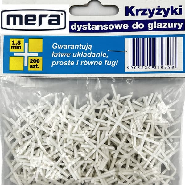 Kakelkorsar 1,5mm -200 stycken