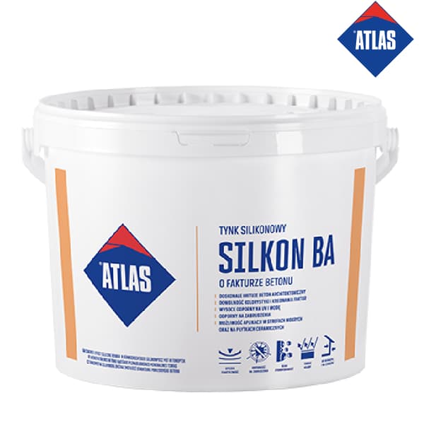 ATLAS SILKON BA Betonirakenteinen silikonilaasti