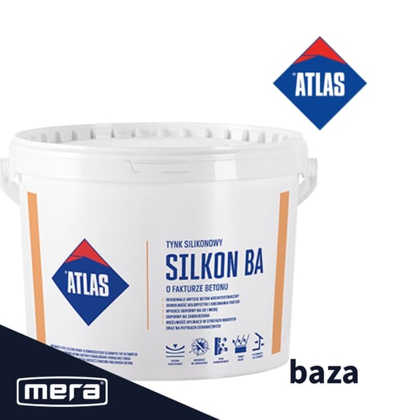 ATLAS SILKON BA Betonirakenteinen silikonilaasti
