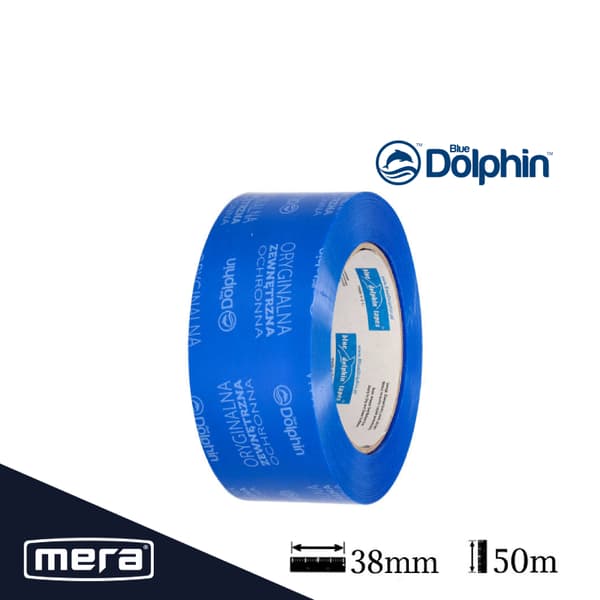 Blue Dolphin 38mm x 50m skyddstejp utomhus