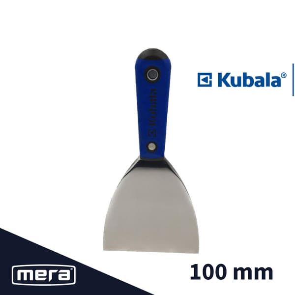 Kubala rustfri stålspatel, konisk slebet, 100 mm