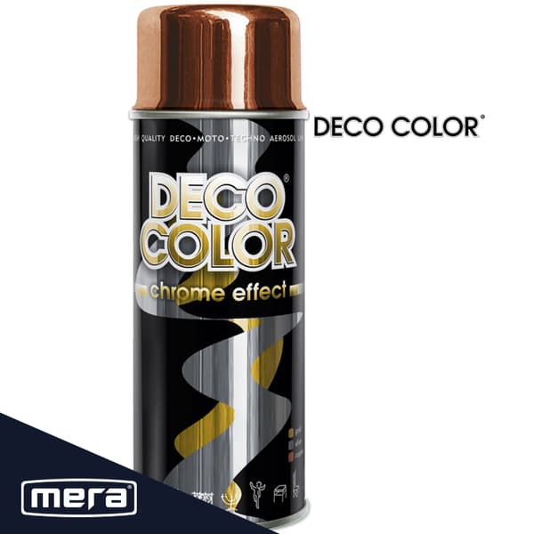 Spray Deco Color krom effekt kobber 400ml